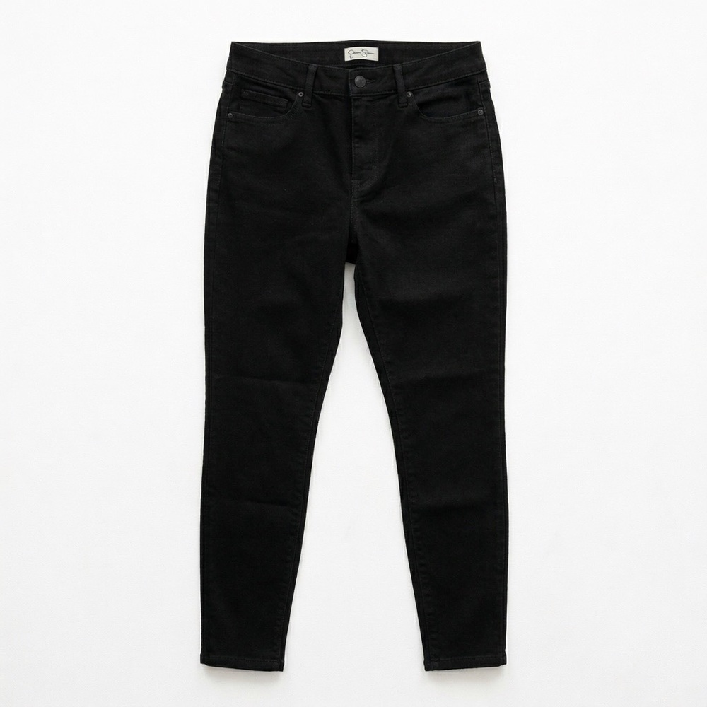 Jessica Simpson Black High Rise Skinny Jeans - Sleek Modern Denim - Size 27